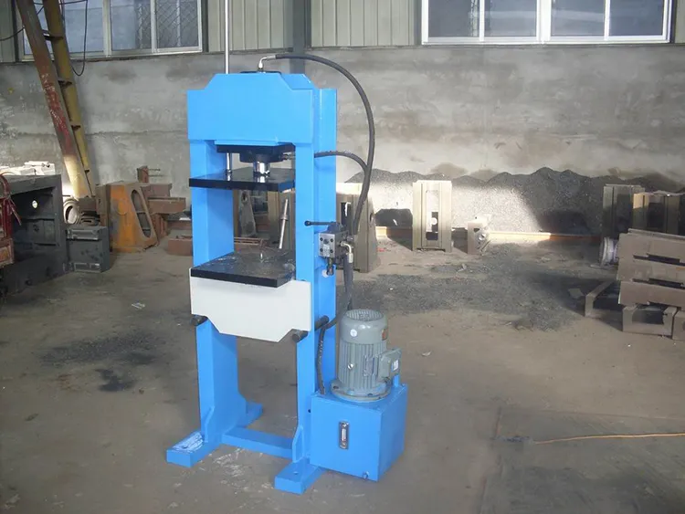 Prensa hidráulica de pórtico pequeña para taller