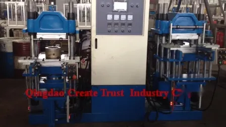 Nueva técnica totalmente automática prensa de vulcanización de placas de caucho/máquina de vulcanización de caucho (CE/ISO9001)